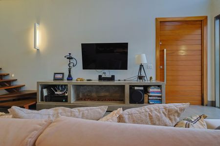 Casa de condomínio à venda com 240m², 3 quartos e 2 vagasSala