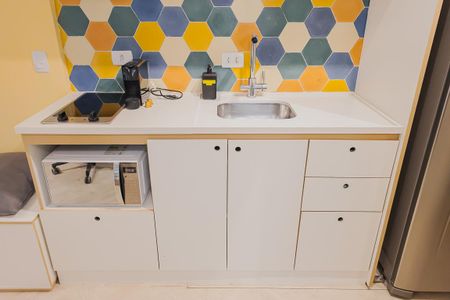 Studio para alugar com 27m², 1 quarto e sem vagaCozinha