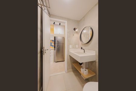 Studio para alugar com 27m², 1 quarto e sem vagaBanheiro