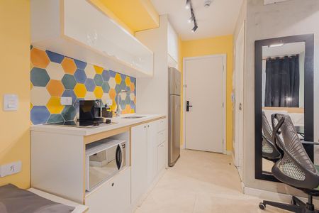 Studio para alugar com 27m², 1 quarto e sem vagaCozinha