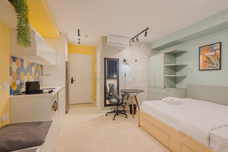 Studio para alugar com 27m², 1 quarto e sem vagaStudio