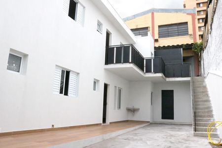 Casa para alugar com 75m², 2 quartos e 2 vagasFachada do conjunto.