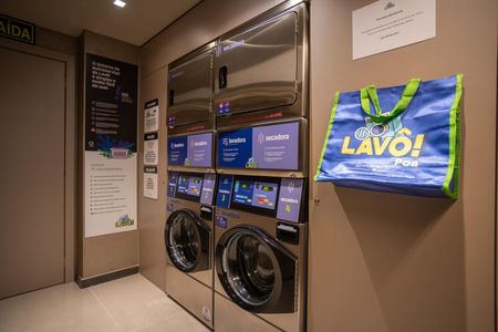 Apartamento à venda com 25m², 1 quarto e 1 vaga Apartamento à venda com 25m², 1 quarto e 1 vagaÁrea comum - Lavanderia