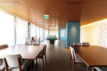 Studio à venda com 25m², 1 quarto e sem vagaÁrea comum - Salão de festas