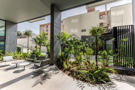 Studio à venda com 25m², 1 quarto e sem vagaHall social