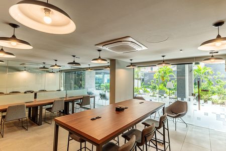 Studio à venda com 25m², 1 quarto e sem vagaCoworking