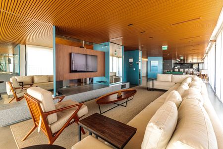 Studio à venda com 25m², 1 quarto e sem vagaÁrea comum - Salão de festas