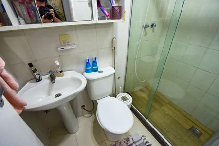 Casa de condomínio à venda com 75m², 3 quartos e 1 vagaBanheiro da Suíte 1