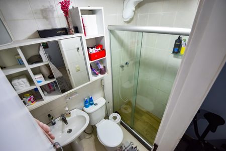 Casa de condomínio à venda com 75m², 3 quartos e 1 vagaBanheiro da Suíte 1