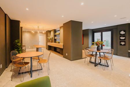 Studio à venda com 24m², 1 quarto e sem vagaÁrea comum - Salão de festas