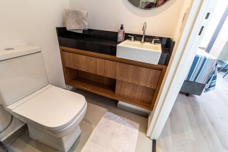 Studio à venda com 28m², 1 quarto e 1 vaga Studio à venda com 28m², 1 quarto e 1 vagaBanheiro