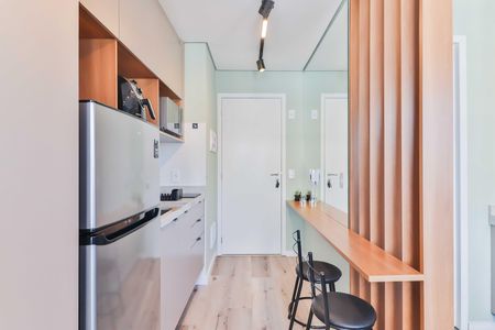 Studio para alugar com 20m², 1 quarto e sem vaga Studio para alugar com 20m², 1 quarto e sem vagaStudio - Quarto e Cozinha