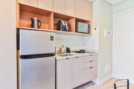Studio para alugar com 20m², 1 quarto e sem vaga Studio para alugar com 20m², 1 quarto e sem vagaStudio - Quarto e Cozinha