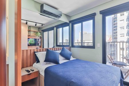 Studio para alugar com 20m², 1 quarto e sem vaga Studio para alugar com 20m², 1 quarto e sem vagaStudio - Quarto e Cozinha