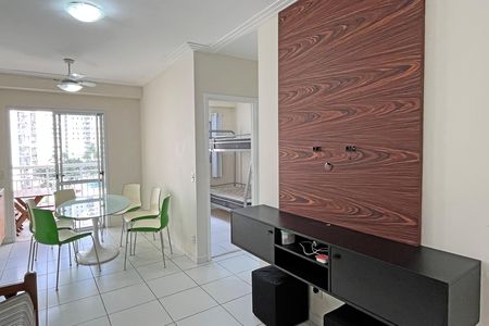Sala de apartamento para alugar com 2 quartos, 64m² em Marapé, Santos
