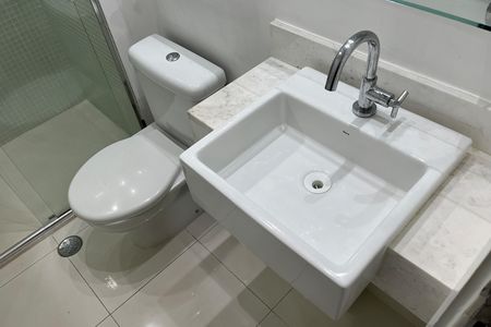 Apartamento para alugar com 64m², 2 quartos e 1 vagaBanheiro da Suíte