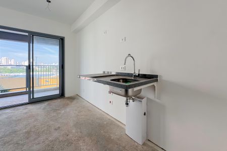 Studio à venda com 26m², 1 quarto e sem vagaCozinha
