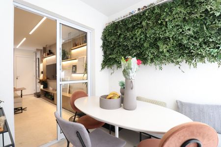 Apartamento à venda com 64m², 3 quartos e 1 vagaVaranda