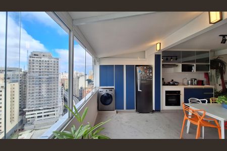 Apartamento à venda com 56m², 1 quarto e sem vagaVaranda e área de serviço