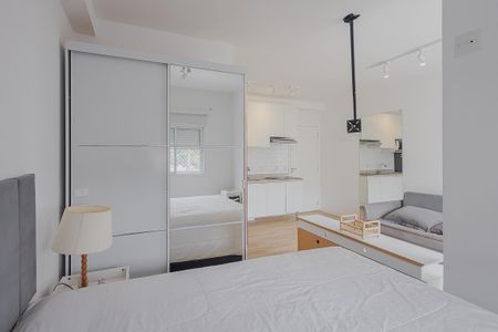 Studio para alugar com 30m², 1 quarto e 1 vagaQuarto