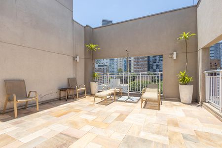Studio para alugar com 30m², 1 quarto e 1 vagaTerraço