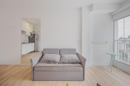 Studio para alugar com 30m², 1 quarto e 1 vagaSala