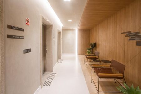 Studio à venda com 24m², 1 quarto e sem vagaHall