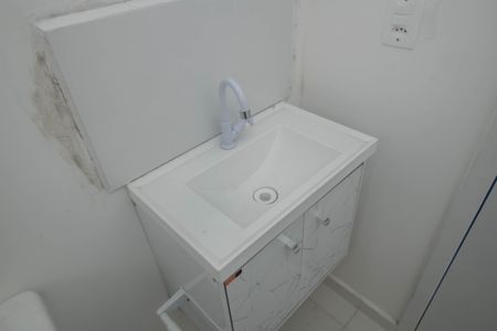 Banheiro de apartamento à venda com 1 quarto, 33m² em Vila Gumercindo, São Paulo