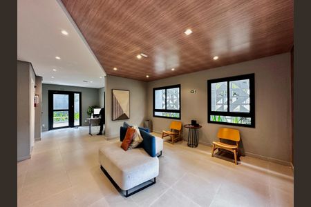 Área comum de kitnet/studio à venda com 1 quarto, 26m² em Santo Amaro, São Paulo