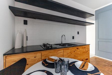 Studio para alugar com 45m², 1 quarto e sem vagaCozinha