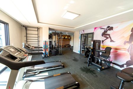 Apartamento à venda com 48m², 1 quarto e 1 vaga Apartamento à venda com 48m², 1 quarto e 1 vagaÁrea comum - Academia