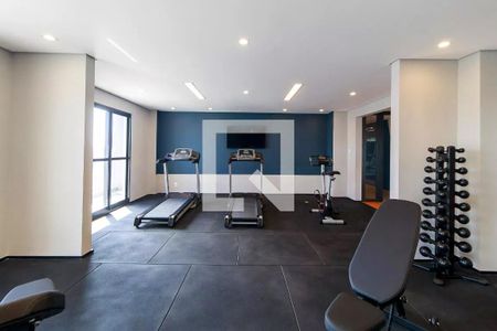 Studio para alugar com 26m², 1 quarto e sem vaga Studio para alugar com 26m², 1 quarto e sem vagaÁrea comum - Academia
