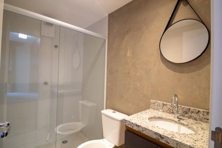 Studio para alugar com 26m², 1 quarto e sem vaga Studio para alugar com 26m², 1 quarto e sem vagaBanheiro