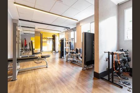 Apartamento para alugar com 28m², 1 quarto e sem vaga Apartamento para alugar com 28m², 1 quarto e sem vagaÁrea comum - Academia