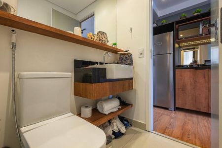 Studio à venda com 24m², 1 quarto e sem vaga Studio à venda com 24m², 1 quarto e sem vagaBanheiro