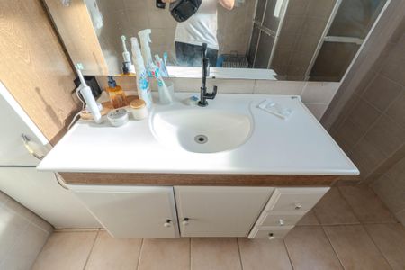 Apartamento à venda com 50m², 1 quarto e sem vagaBanheiro da Suíte