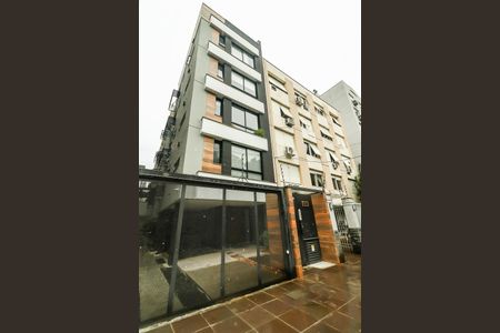 Apartamento para alugar com 40m², 1 quarto e 1 vagaFachada