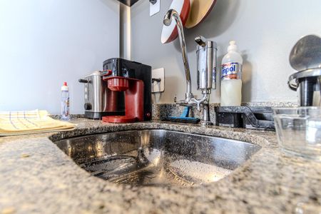 Studio para alugar com 25m², 1 quarto e sem vagaCozinha