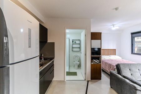 Studio para alugar com 25m², 1 quarto e sem vagaCozinha