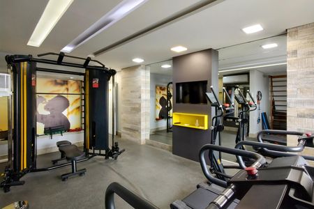 Apartamento para alugar com 123m², 3 quartos e 2 vagas Apartamento para alugar com 123m², 3 quartos e 2 vagasAcademia