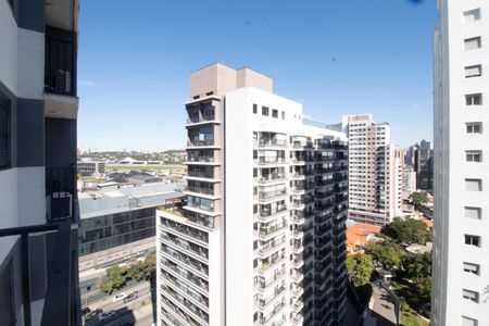 Apartamento para alugar com 27m², 1 quarto e sem vagaVista da Varanda da Sala/cozinha
