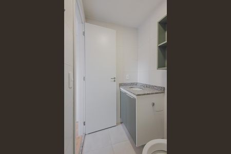 Apartamento para alugar com 27m², 1 quarto e sem vagaBanheiro da Suíte