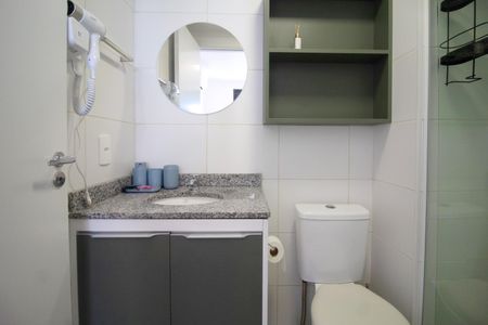 Apartamento para alugar com 27m², 1 quarto e sem vagaBanheiro social