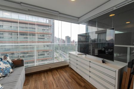 Apartamento para alugar com 34m², 1 quarto e 1 vagaSacada