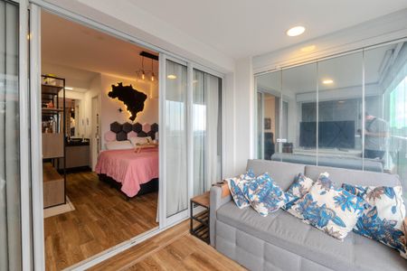 Apartamento para alugar com 34m², 1 quarto e 1 vagaSacada