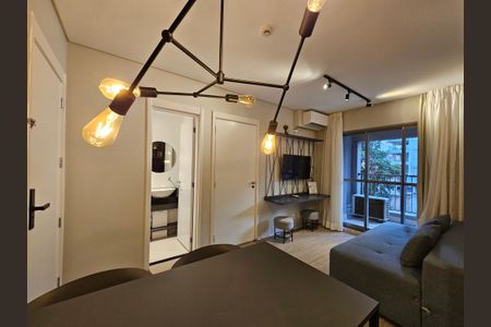 Studio para alugar com 32m², 1 quarto e sem vagaSala