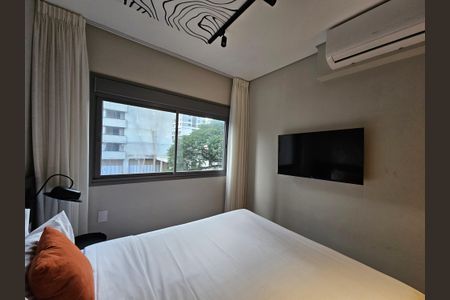 Studio para alugar com 32m², 1 quarto e sem vagaSuíte