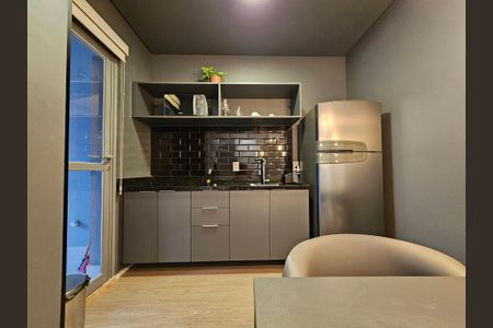 Studio para alugar com 32m², 1 quarto e sem vagaCozinha
