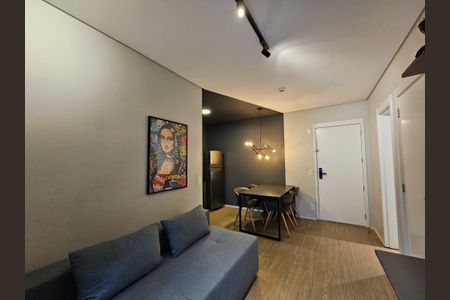 Studio para alugar com 32m², 1 quarto e sem vagaSala