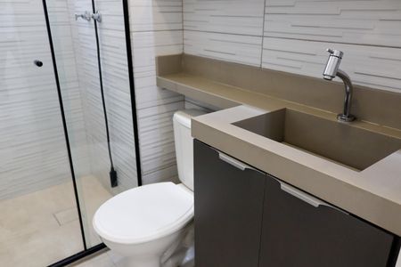 Apartamento para alugar com 49m², 2 quartos e 1 vaga Apartamento para alugar com 49m², 2 quartos e 1 vagaBanheiro